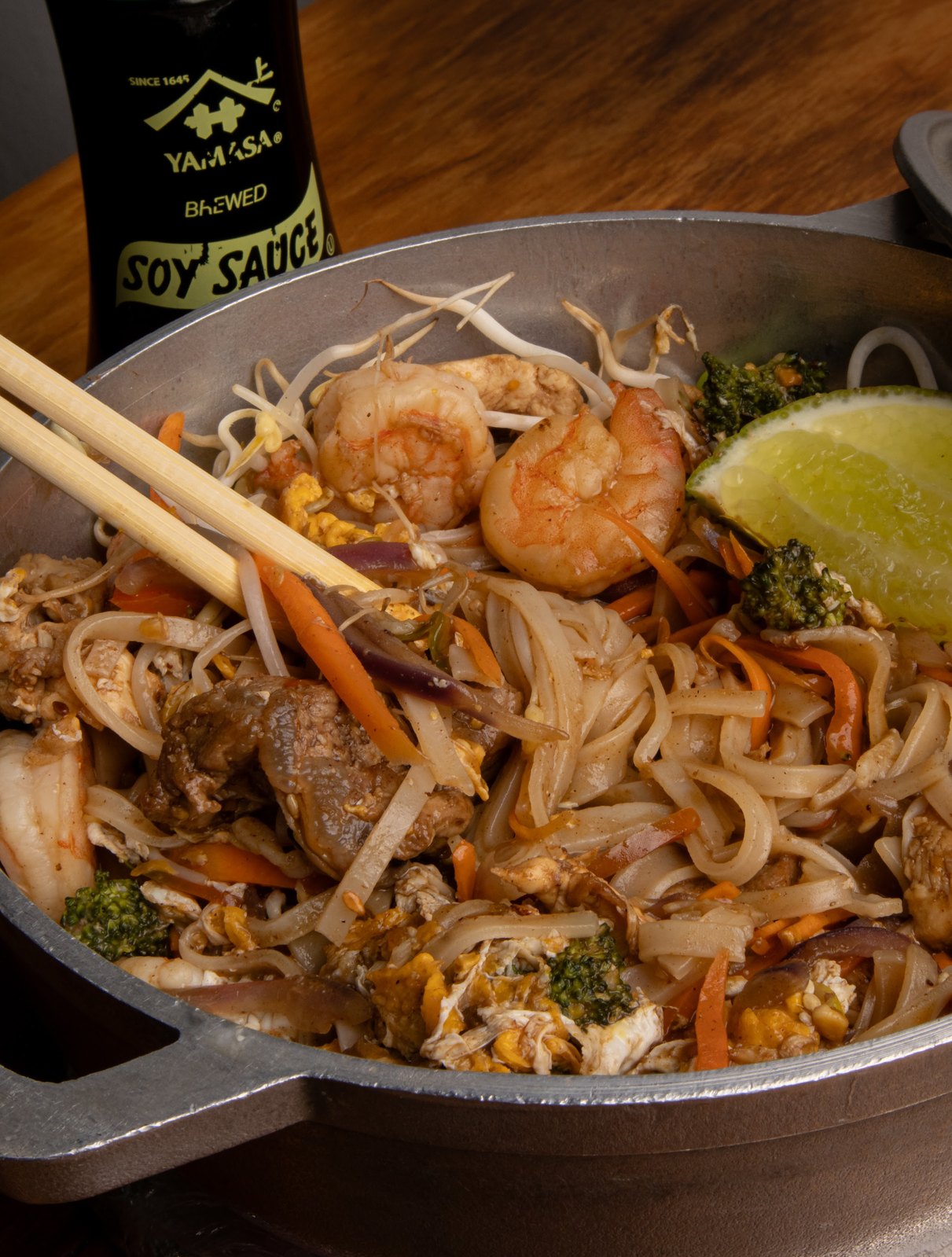 Pad Thai marinera