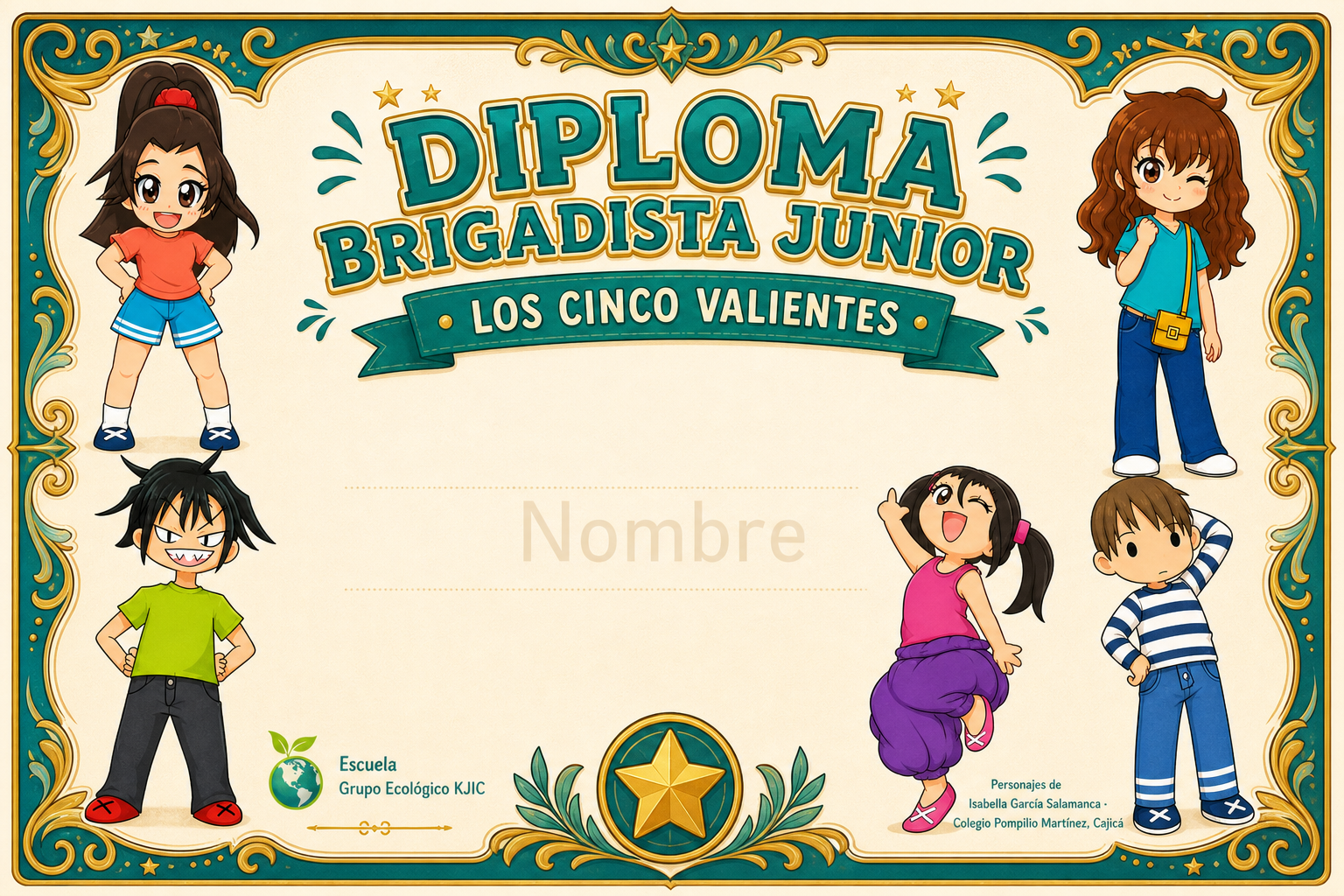 Diploma Brigadista Junior