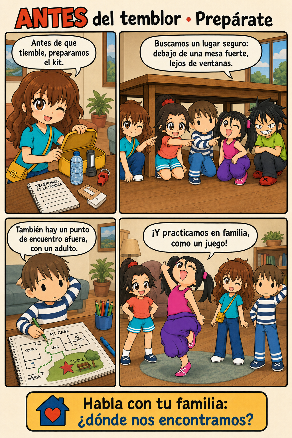 Página 3: Antes del temblor