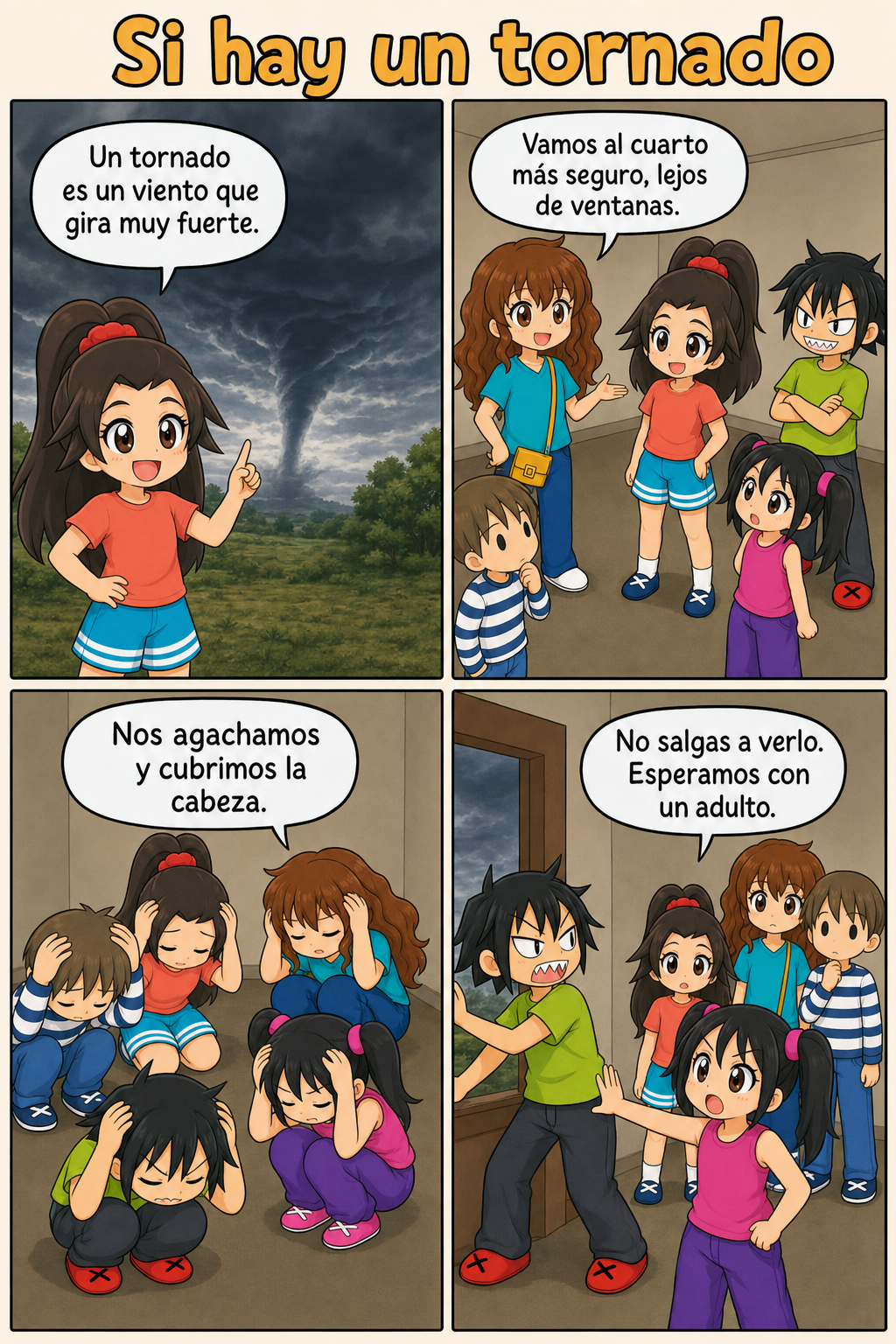 Página 2: Si hay un tornado